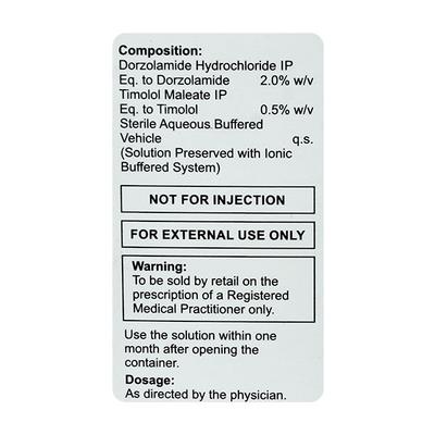 CIAZ DUO Eye Drops 5ml - Glaucoma-Ant