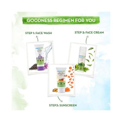 Mamaearth Bye Bye Face Cream For Women Anti Ageing For Fine Line & Wrinkles with Green Tea & Collagen 30 gm - Face Moisturizers