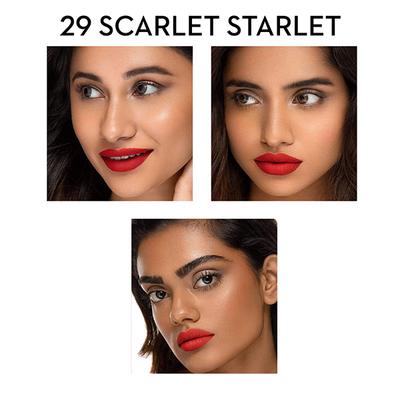 SUGAR Cosmetics Smudge Me Not Liquid Lipstick - 29 Scarlet Starlet (Orange Red) 4.5 ml - Liquid Lipsticks