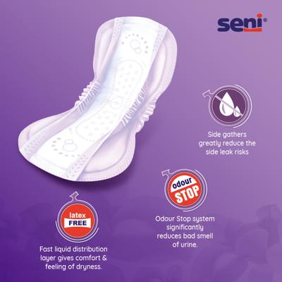Seni Lady Bladder Control Pads Extra 15's - Adult Diapers & Pads