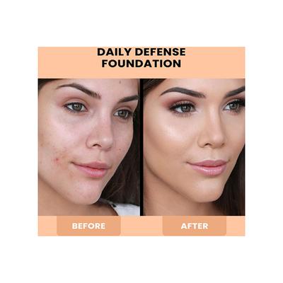 Matt Look Dd Foundation Moisturizing Lasting Even Skin Tone Buildable Coverage Lightweight Waterproof Formula Minimizes Pores, Blemishes & Dark Circles - 04 40 ml - Foundation