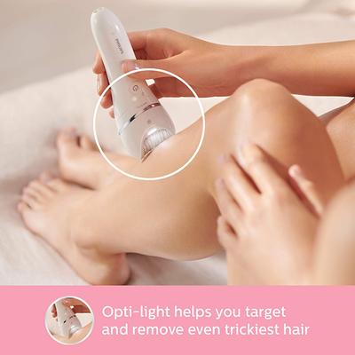 Philips Cordless Epilator-All-Rounder for Face and Body Hair Removal (BRE710/00) 1's - Hair Removal Accessories