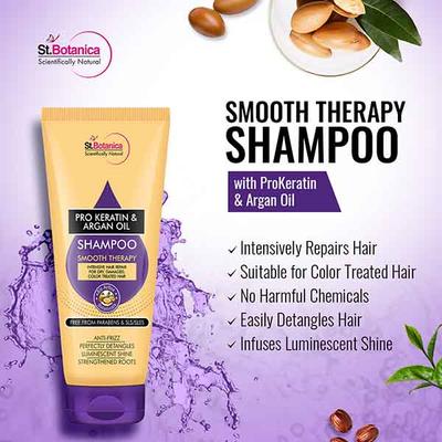 St.Botanica Pro Keratin & Argan Oil Smooth Therapy Shampoo 200 ml - Shampoos