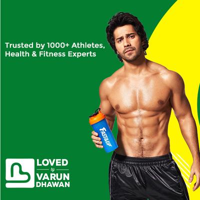 Fast&Up Plant Protein Powder - Strawberry Blast Flavour 900gm - Protein Drink