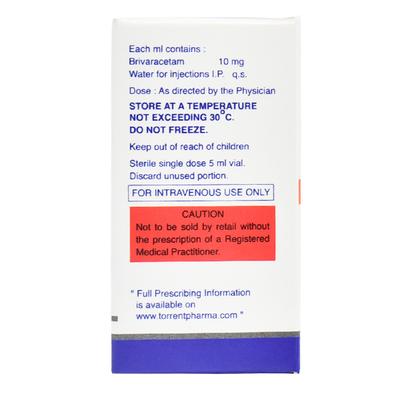 BRITZILAM Injection 5ml - Epilepsy/Convulsion-Ant
