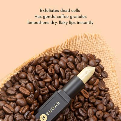 SUGAR Cosmetics Coffee Culture Lip Scrub 3.5 gm - Lipsticks
