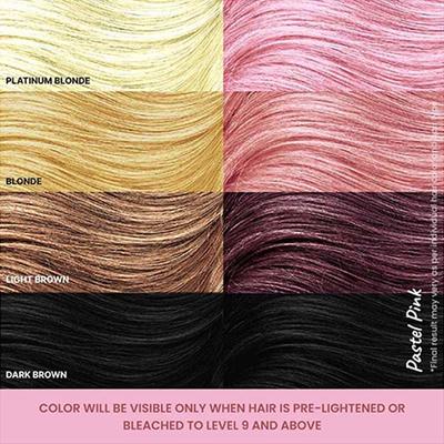 2.Oh! Semi Permanent Hair Color - Pastel Pink 100 ml - Crème
