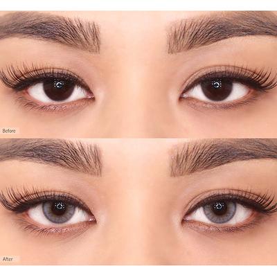 O-Lens Russian Smoky 1Day Coloured Contact Lenses - Grey (0.00) 1's - Eyecare Lenses