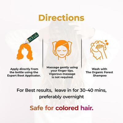 Organic Forest (100% Chemical-Free) Anti Dandruff Hair Oil 100 ml - Hair Oils