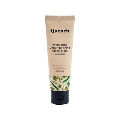 Quench Botanics Rice Water Clay-Cream Mask with Kaolin Clay for Smooth & Hydrated Skin 50 ml - Masks & Peels