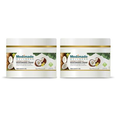 Medimade Coconut & Vanilla Moisturising Cream (Pack of 2) 1's - Face Moisturizers