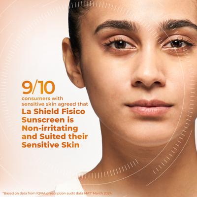La Shield FISICO SPF 50+ & PA+++ Matte Sunscreen Gel 50 gm - Face Sunscreen