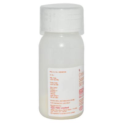 Zifi 50mg Dry Syrup 30ml - Bacterial Infections-Cep