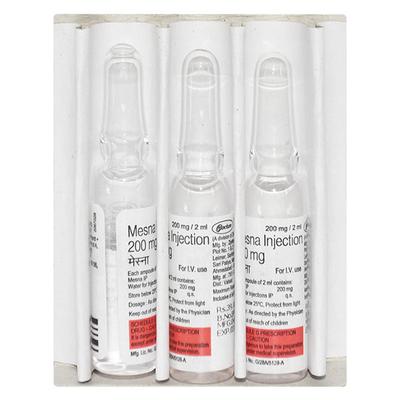 Mesna 200mg Injection 3X2ml - Cancer Oncology-Cyt