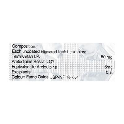 Telpres AM 80mg Tablet 10'S - Hypertension-Ang