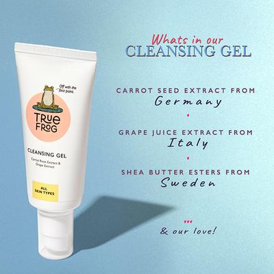 TRue FRoG Cleansing Gel 50 gm - Scrubs & Exfoliants