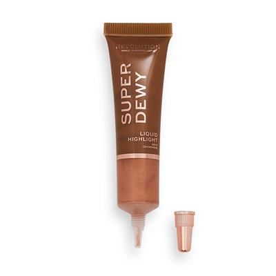 Makeup Revolution Superdewy Liquid Highlighter Gold Champagne 15 ml - Highlighters & Illuminators