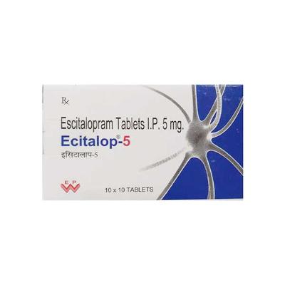 Ecitalop 5mg Tablet 10'S - Depression-Ant