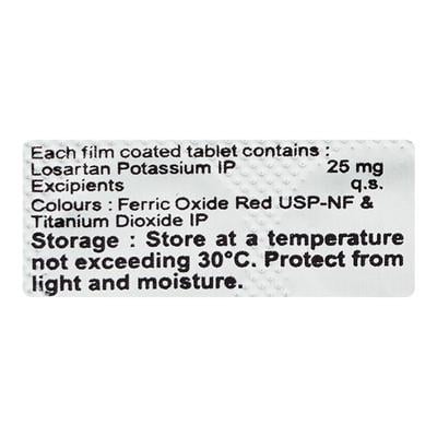 Losakind 25mg Tablet 10'S - Hypertension-Ang