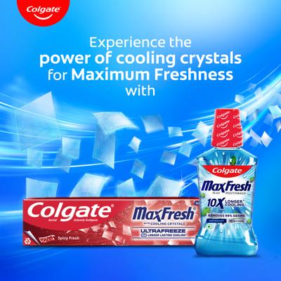 Colgate MaxFresh Anticavity Toothpaste Gel - Spicy Fresh 300 gm - Toothpaste