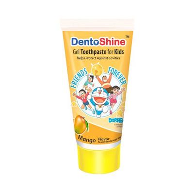 Dentoshine Mango Flavour Gel Toothpaste for Kids 80 gm - Toothpaste