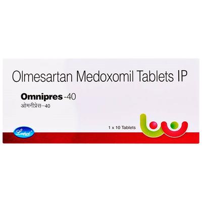 OMNIPRES 40mg Tablet 10's - Hypertension-Ang