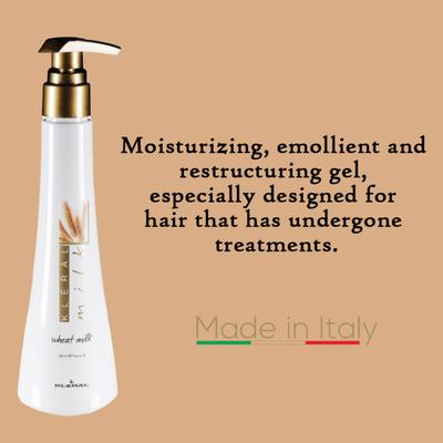 Kleral Milk Wheat Milk Moisturizing Cream Gel 200 ml - Hair Masks & Packs