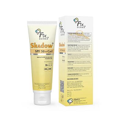 Fixderma Shadow 50+ Gel 75 gm - Body Sunscreen
