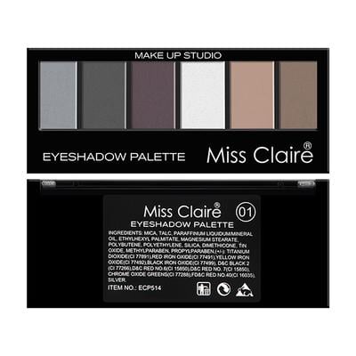 Miss Claire Makeup Studio Smokey Eyeshadow Palette - 1 6 gm - Eye Shadow Palettes