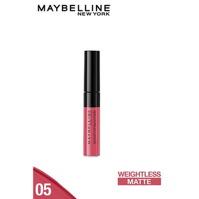 Maybelline New York Sensational Liquid Matte Lipstick 05, Keep It Mellow 7 gm - Liquid Lipsticks