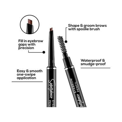 Renee Superdense Eyebrow Pencil - Brown 0.4 gm - Eyebrow Pencils & Enhancers