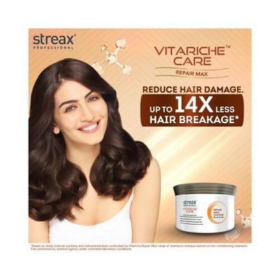 Streax Professional Vitariche Care Repair Max Masque 500 gm - Hair Masks & Packs
