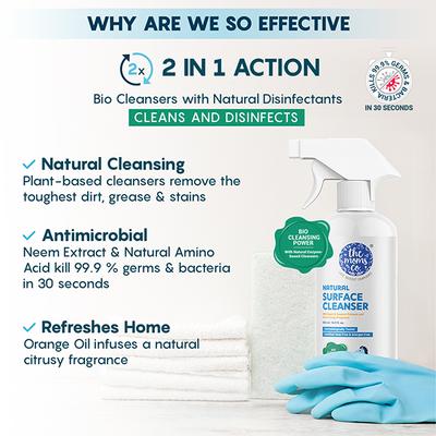 The Moms Co. Natural Liquid Cleanser 300 ml - Baby Safety