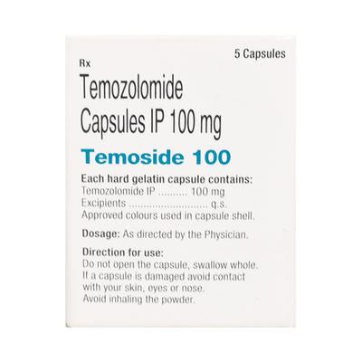Temoside 100mg Capsule 5'S - Cancer Oncology-Cyt