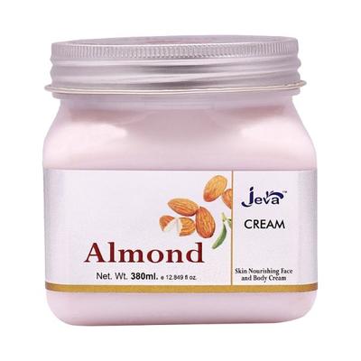 Jeva Almond Skin Nourishing Face and Body Cream 380 ml - Lotions & Creams