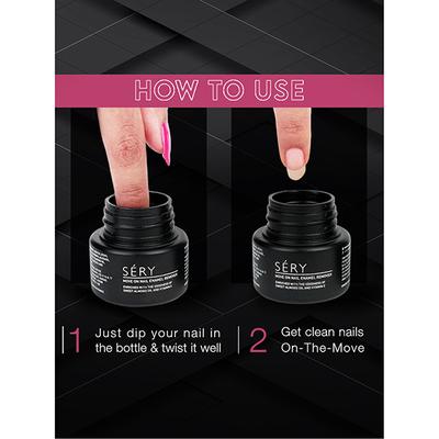 Sery Move On Nail Enamel Remover 30 ml - Nail Polish Remover