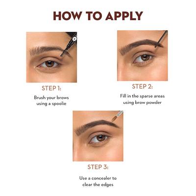 SUGAR Cosmetics Arch Arrival 3-in-1 Brow Shaper - 01 Jerry Brown (Medium Brown) 0.35 gm - Eyebrow Pencils & Enhancers