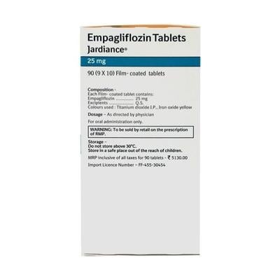 Jardiance 25 Tablet 10'S - Diabetes-Ant