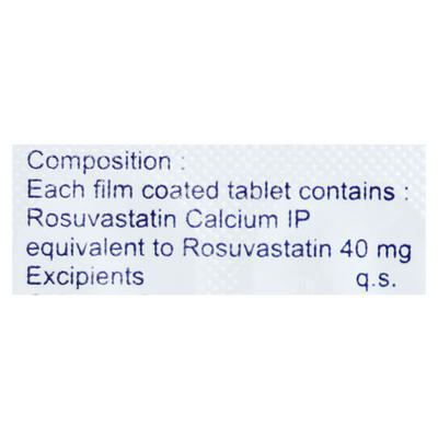 Consivas 40mg Tablet 10'S - High Cholesterol-Dys
