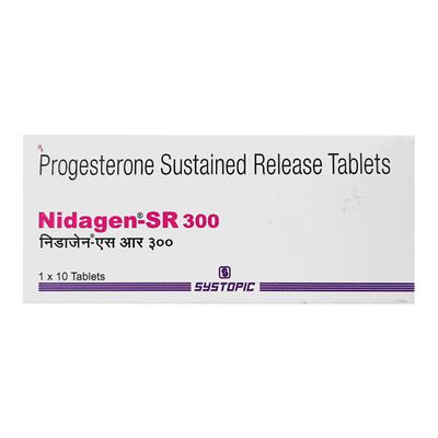 Nidagen SR 300mg Tablet 10'S - Hormonal Therapy-Oes