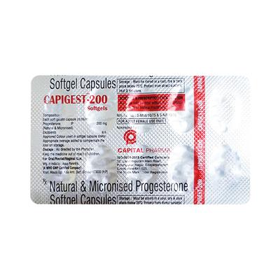 CAPIGEST 200 Tablet 10's - Hormonal Therapy-Oes