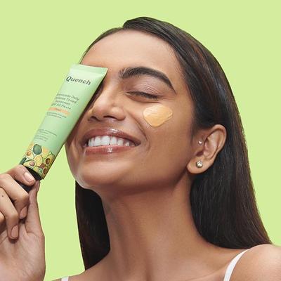 Quench Botanics Bravocado Daily Defense Tinted Sunscreen SPF 50 PA+++ (Medium) 50 ml - Face Sunscreen