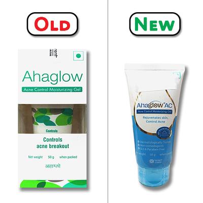 Ahaglow Acne Control Moisturizing Gel 50gm - Face Wash & Cleansers