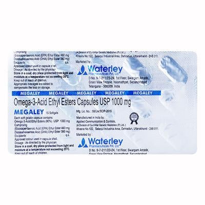 MEGALEY Capsule 15's - Supplements-Sup