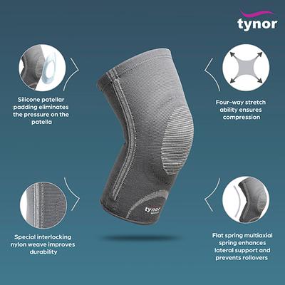 Tynor Knee Cap With Patellar Ring (M) (D 07) - Knee/Ankle/Leg/Foot Supports