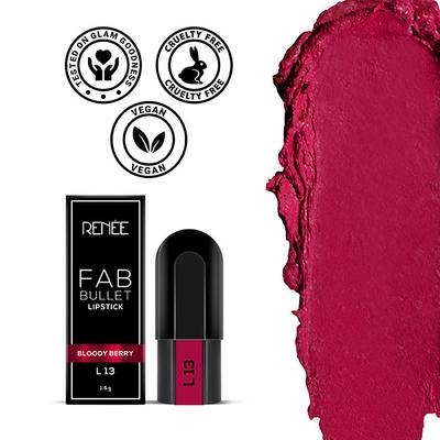 RENEE Fab Bullet L 13 Bloody Berry 1.5 gm - Lipsticks
