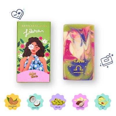 The Sass Bar Libra Star Sign Soap 135 gm - Soaps