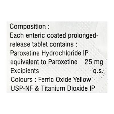 Patinex 25mg Tablet 10'S - Depression-Ant