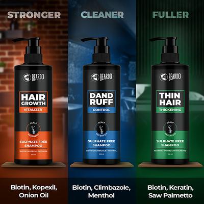 Beardo Dandruff Control Sulphate Free Shampoo 200 ml - Shampoos
