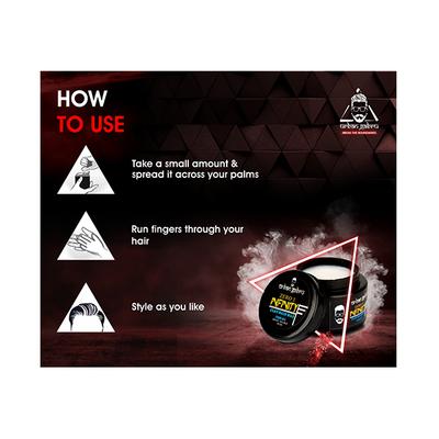 Urban Gabru Zero 2 Infinity Clay Hair Wax - Strong Hold 100 gm - Hair Gels & Waxes